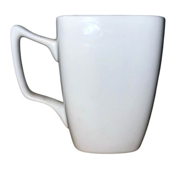 Oneida White Ceramic Mug Dishwasher & Microwave Safe - Picture 1 of 5